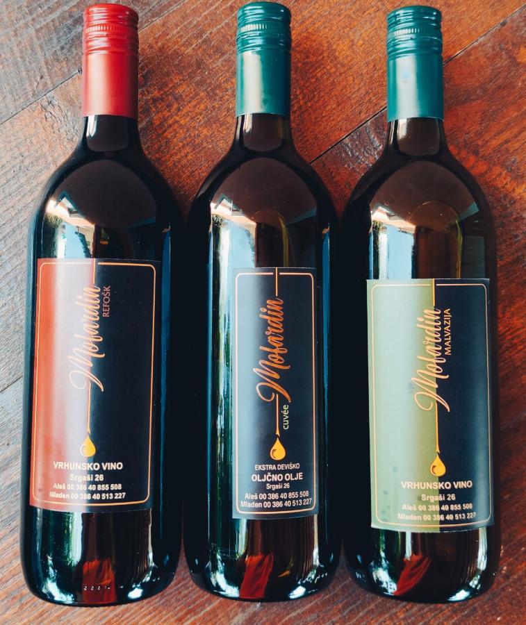 Apartment Wine & Olive Oil Mofardin Koper városi község Kültér fotó